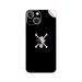GADGETSWRAP Printed Vinyl Skin Sticker for Apple iPhone 13 Mini - Series Skull Logo