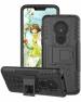 A ACCESSORIES KART Motorola G7 Power Black Silicon Back Cover