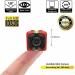 TECHNOVIEW 1080P Mini Spy Camera with Low Light Vision, Vidio Audio Recording, for Home Indoor Outdoor Security (Red)