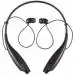 ANYVERSAL HBS-730 Wireless Bluetooth Neckband For All Smart Phones Bluetooth Headset (Black)