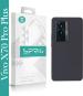 Sprig Liquid Silicone Grey Back Cover For Vivo X70 Pro Plus