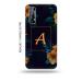 Tweakymod Printed Floral A Back Cover For Realme 7, Realme Narzo 20 Pro, Realme Narzo 30