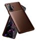 Golden Sands for Xiaomi Poco F3 GT Back Phone Cover Drop Tested Shock Proof Slim Armor Aramid Carbon Fibre Rugged TPU Case for Xiaomi Poco F3 GT, Brown