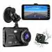 MANYCAST Dual Dash Cam 1920x1080P FHD Front and Rear Driving Recorder with G-Sensor 170 Degree Wide Angel