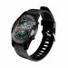 Ubon SW-91 with BT Calling|Control Camera & Music|IP67 Water Resistance|Heart Rate Smartwatch (Black Strap, Free Size)