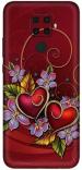 aadia Huawei Nova 5i Pro Matte Vinyl Love Printed Mobile Skin Sticker with Scratch Resistant Lamination