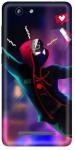 instyler Gionee F103 Pro Matte Vinyl Spiderman Printed Mobile Skin Sticker with Scratch Resistant Lamination