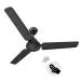 Atomberg Efficio 1200 MM 3 Blade Bldc Energy Saving 5 Star Rated High Speed Ceiling Fan With Remote, Matt Black