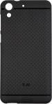 Vakibo Htc Desire 728 Black Rubber, Silicon Grip Case Back Cover