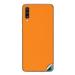 GADGETSWRAP Premium Material Skin Vinyl Decal Sticker Compatible With Samsung Galaxy A70- Orange Matte