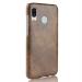 EXCLESIOR Samsung Galaxy A20, Samsung Galaxy A30 Coffee Shockproof, Solid Grip, PU leather Back Cover