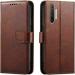Frazil Flip Cover for Realme X3, Realme X3 SuperZoom | Magnetic Closurer| PU Leather Magnetic Wallet Back Cover Case (Brown)