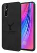 Lejaao Vivo V15 Pro Vivo 1818 Black Cloth, Leather, PC and TPU Mobile Back Cover