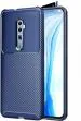 KWINE CASE Oppo Reno 10X Zoom Blue Rubber Back Cover