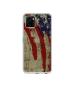 Casotec Vintage American Flag Design Printed Silicon Soft TPU Back Case Cover for Vivo Y15s (2021)