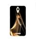 Casotec Gold Smoke Design Printed Silicon Soft TPU Back Case Cover for Panasonic P85