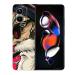 Toppings Printed Matte finish Vinyl Skin Sticker (This is not Back Case Covers) Scratch Less for Mobile Back and Camera lens for Samsung Galaxy F14 Design D02 -MT