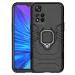 RJR Xiaomi Mi 11i 5G / 11i Hypercharge 5G Tough Armor Bumper Back Case Cover| Ring Holder & Kickstand in-Built | 360 Degree D5 Protection Case Cover for Xiaomi Mi 11i 5G / 11i Hypercharge 5G - Black