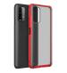 Golden Sands for Redmi 9 Power Case Cover - Rugged Frosted Semi Transparent PC Shock Proof Slim Back Cover for Redmi 9 Power, Fiery Red