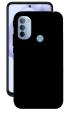 Shagya Motorola Moto G31 Black Silicone Back Cover Case (Set Of 2)