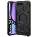 Fashionury Realme C67 5G Back Cover | Hybrid Defender Series | Shockproof Armor Bumper | Ultimate Drop Protection | Soft TPU Case for Realme C67 5G (Black)