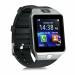 JOKIN Dz09 Silver Smart Watch Phone Camera and Sim Card Smartwatch (Black Strap, FREE SIZE)