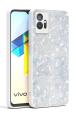 U&E White New Mobile cover Polycarbonate Back Cover For Vivo T1