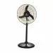 Elina Home Appliances High Speed Copper Motor Bullet Farrata Pedestal Fan with 2400 RPM | 16 inch / 406.4mm Sweep | Adjustable Height | Oscillation