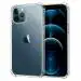 Kite Digital iPhone 12 Pro Max Transparent Bumper Shock Proof Corner Soft TPU Silicone Flexible Back Case Cover (Pack of 2)