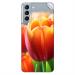 GADGETSWRAP Printed Vinyl Skin Sticker for Samsung Galaxy S21 FE - Tulip Flower Spring Closeup
