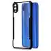 Fashionury Back Cover for Crystal Clear Mi Redmi Note 7/7S/Note 7 Pro Back Cover Case|360 Degree Protection|Shock Proof Design|Transparent Back Cover Case for Redmi Note (Black Bumper)(TPU+Plastic)