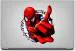 Divinedesigns Multicolor Vinyl Spiderman Laptop Sticker