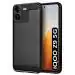 Fashionury Back Cover Case for iQOO Z9 5G | Rugged Armor Hybrid Protection Shockproof Bumper | Ultimate Rubber Stylish Back Case Cover for iQOO Z9 5G (Black)