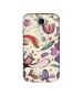 Casotec Vintage Floral Design Printed Silicon Soft TPU Back Case Cover for Xolo Q1000 Opus