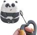 MADHAV COMMUNICATION Apple AirPods Pro 2nd Generation 2019 model - Cute Cartoon Design Case Cover, Shockproof TPU with Keychain for Men and Women panda pro