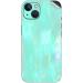 GADGETSWRAP Printed Vinyl Skin Sticker for iPhone 15 Plus - Teal