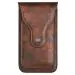 TDG Brown Faux Leather Holster Case Cover 17 x 9 x 1 cm