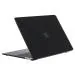 Gripp Black Compaq Sleek Protection Hard Shell Case Cover For Macbook Air 13.6 Inch, Touch Id Model M2 A2681 Release 2022