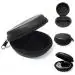 MEERtronics Earphone/Headphone Case Pouch Cover Carrying Case for Earphones, Headset, Pen Drives, SD Cards and Small Mobile Accessories (Black)