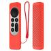OBOE Remote Case Cover for New Siri Apple Tv 4k Remote (2nd Generation) 2021 Model (Red)