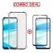 Kite Digital Vivo Z5X Transparent Bumper Shock Proof Corner Soft TPU Silicone Flexible Back Case Cover + 5D/6D/11D/21D Premium Tempered Glass Screen Protector