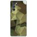 GADGETSWRAP Premium Material Skin Vinyl Decal Sticker Compatible With Oppo Reno 6 Pro - Diamond Green Camo