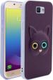 Lenient Purple Rubber, Silicon Back Cover For Samsung Galaxy J7 Prime
