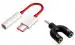 Eroxlynn Multicolor Audio Jack To Headphone Microphone Splitter Converter Adaptor With Type C, 3.5Mm (Pack Of 2)