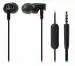 Audio-Technica CLR100IS BK Sonic Fuel Wired in-Ear Earphone with Microphone, 8.5mm Powerful Drivers, Sound Isolation and in-line Controls (Black)