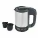 Inalsa Cute 1000W, 0.5L Electric Travel Kettle With 2 Cups, Silver