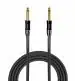 Softline Pro SPJJ300 6.35MM Mono Jack to 6.35MM Mono Jack 10 Ft/3 M Cable,Black