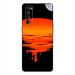 GADGETSWRAP Printed Vinyl Skin Sticker for Oppo Reno 4 Pro - Orange Sun