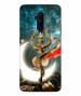 BHAI COVER One Plus 7T Pro , 1+7T Pro Polycarbonate Lord Shiva Moon And Trishul Stylish Designer 3D Printed Mobile Phone Back Cover