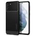 Spigen Matte Black TPU Rugged Armor Back Cover Case Designed For Samsung Galaxy S21 Plus